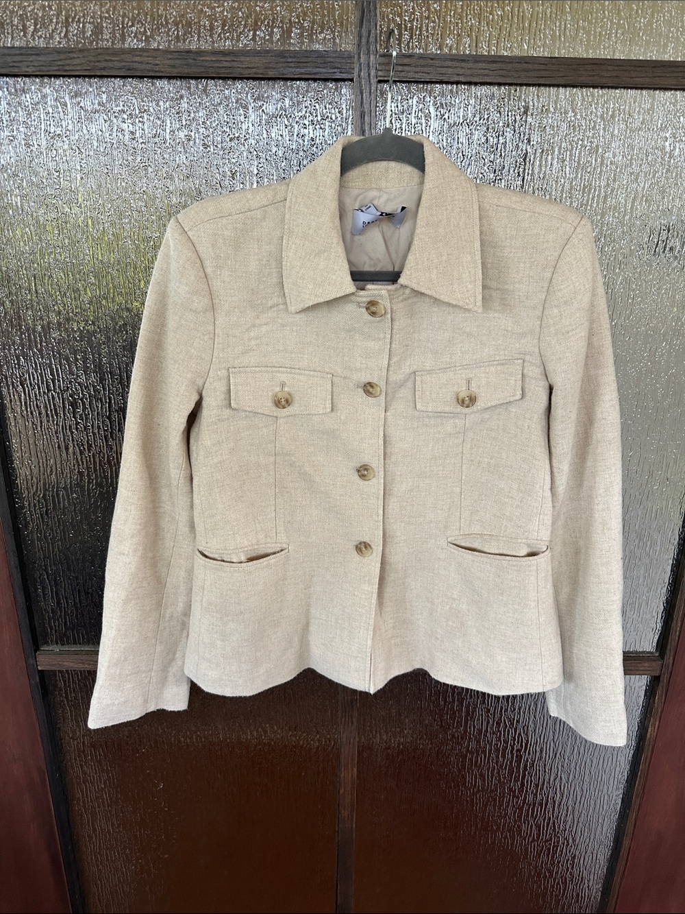 Derek Lam 10 Crosby Jasper Utility Jacket
Tailored Cream wool blend size 6 - Picture 9 of 16